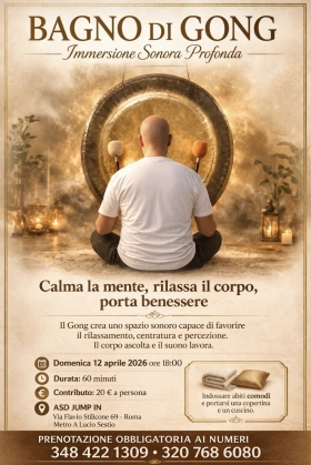 Prenota la tua immersione sonora profonda - ASD JUMP IN